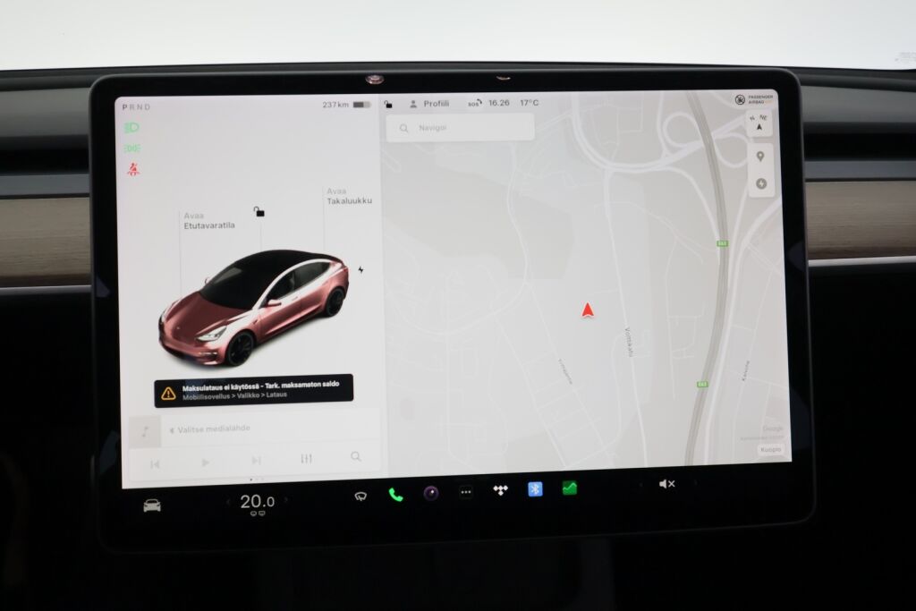 Tesla Model 3 2021 Valkoinen