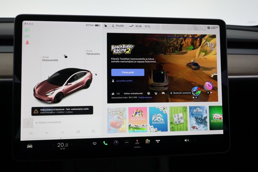 Tesla Model 3 2021 Valkoinen