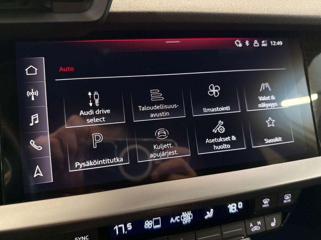 Audi A3 2022 Valkoinen