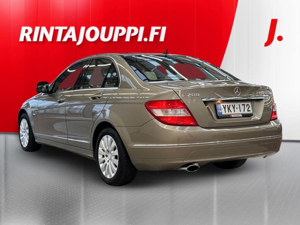 Mercedes-Benz C 2007 Ruskea (beige)
