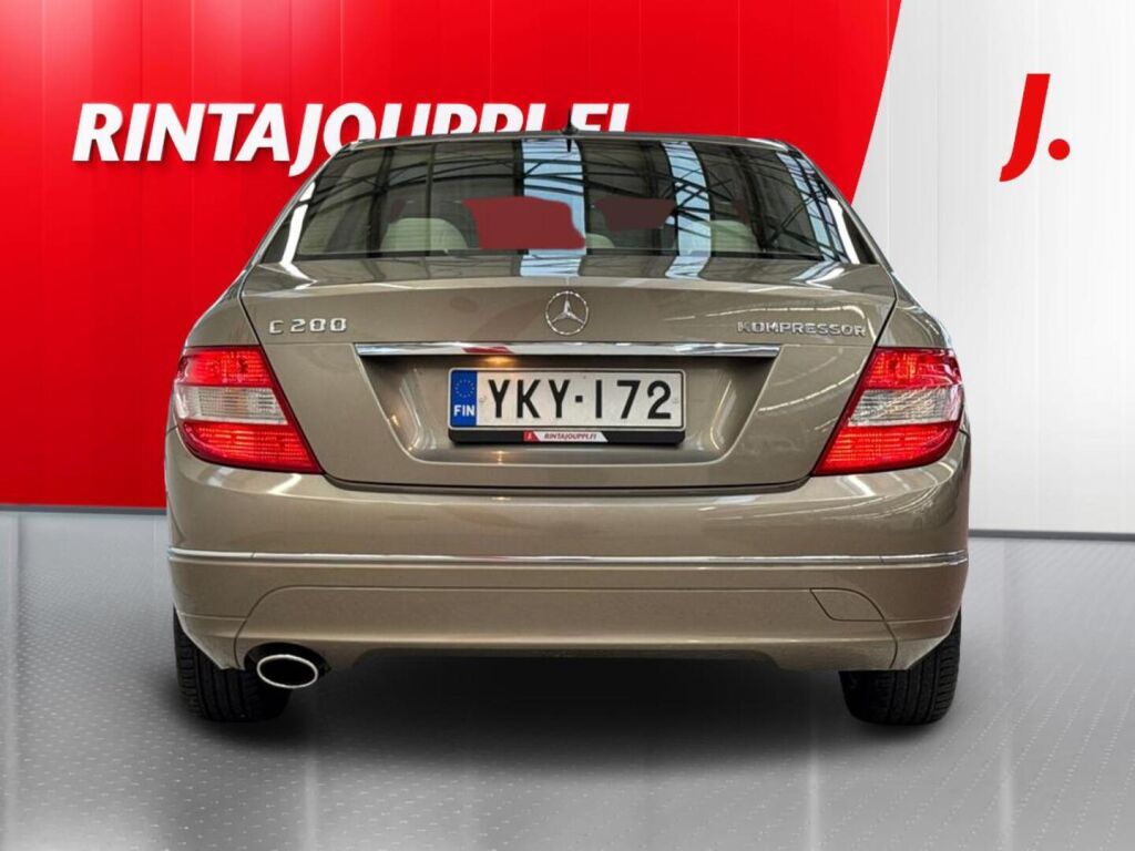Mercedes-Benz C 2007 Ruskea (beige)