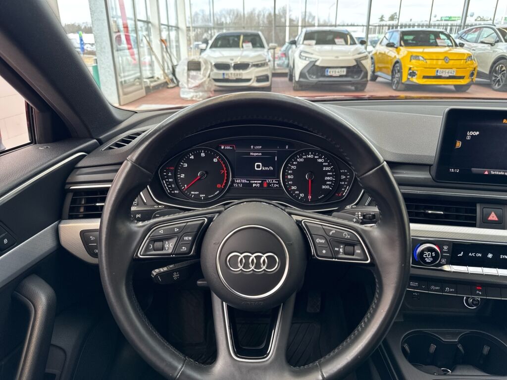 Audi A4 2019 Punainen