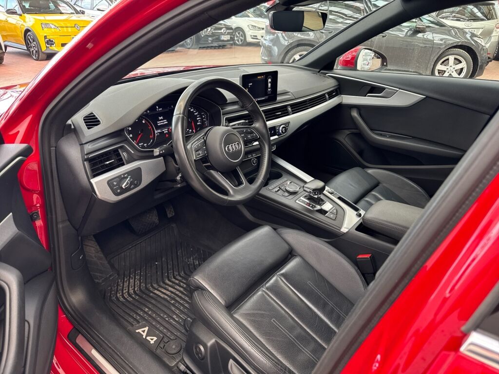 Audi A4 2019 Punainen