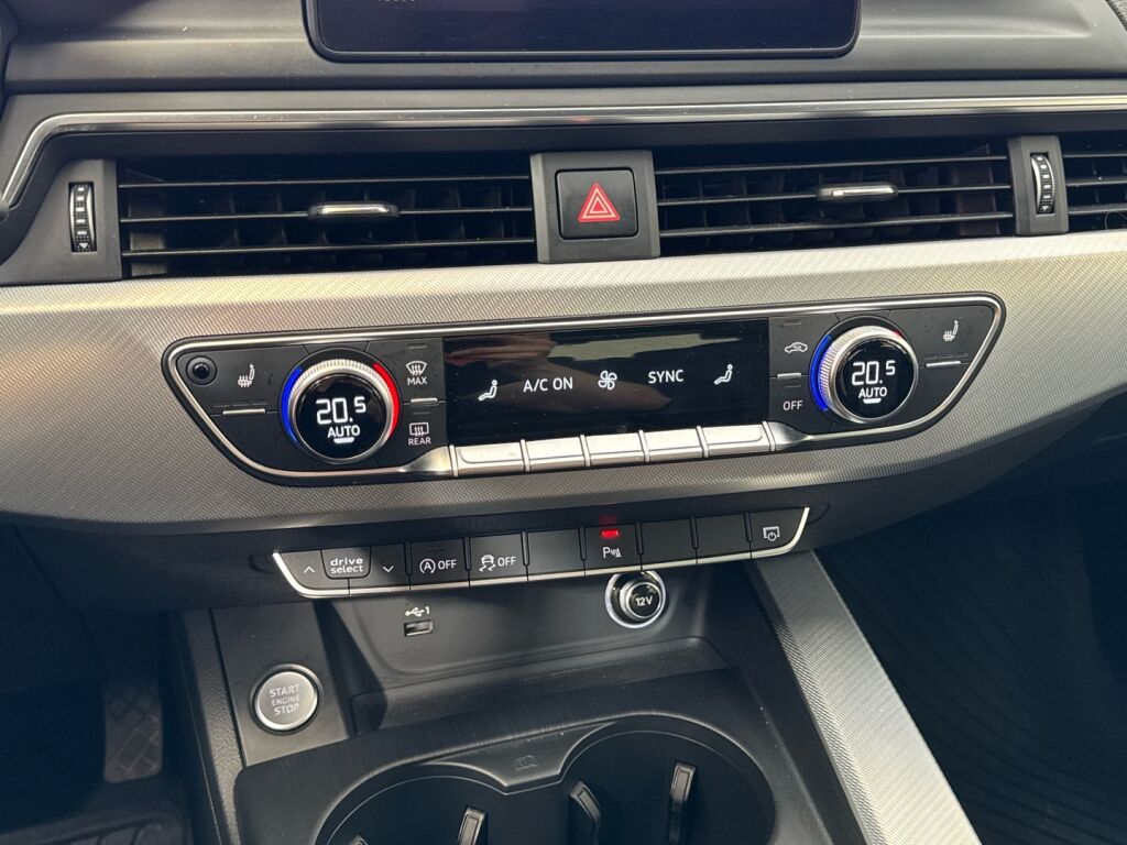 Audi A4 2019 Punainen
