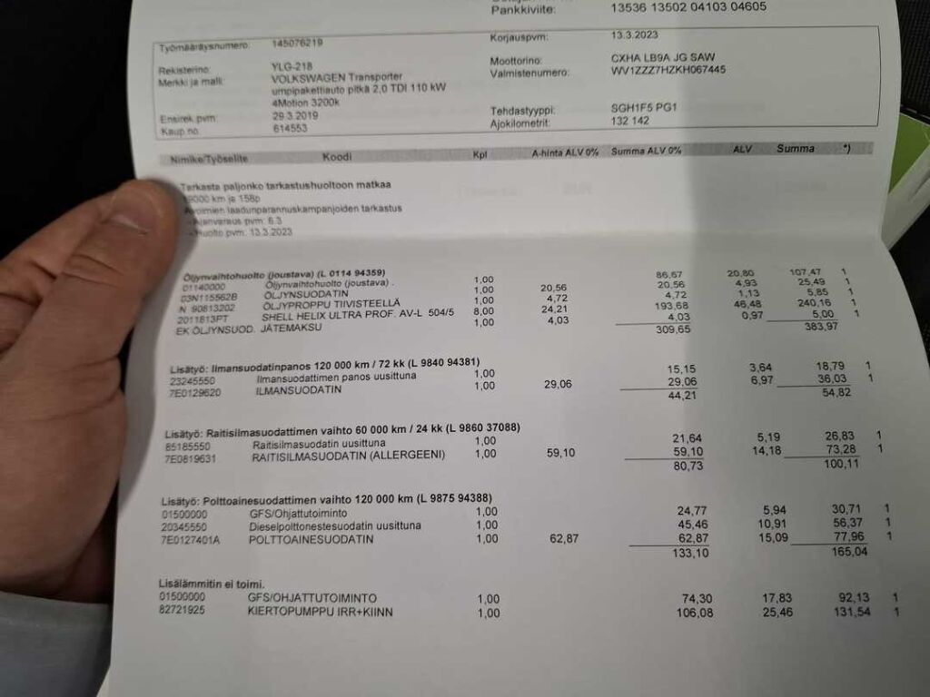 Volkswagen Transporter 2019 Valkoinen