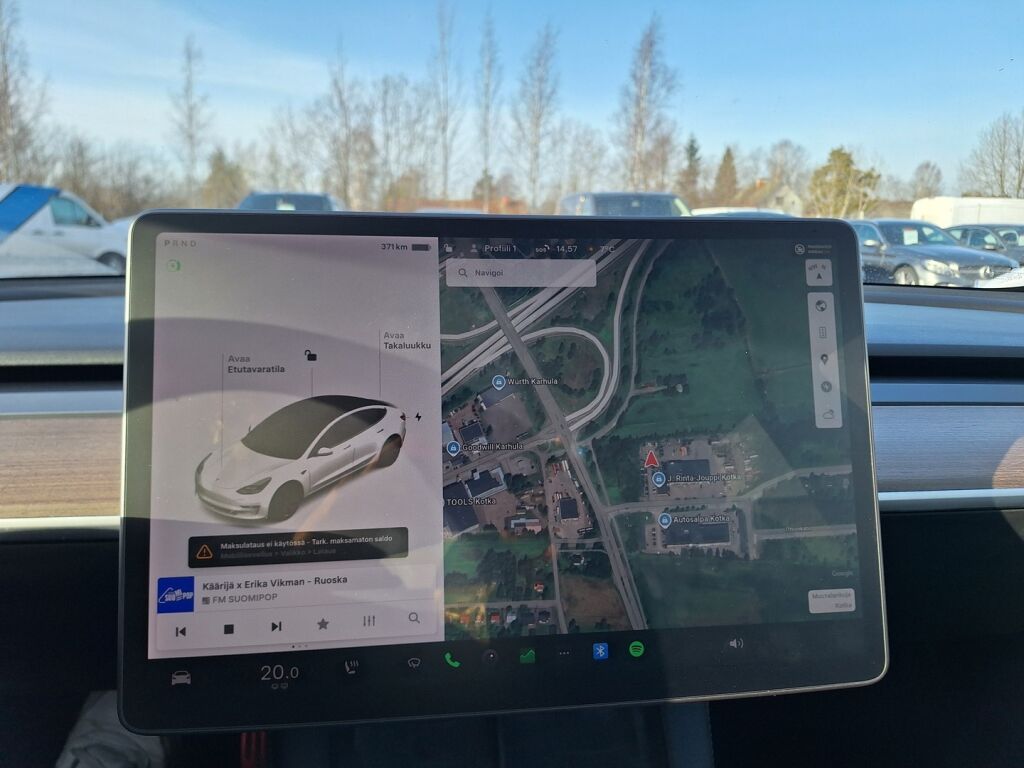 Tesla Model 3 2021 Valkoinen