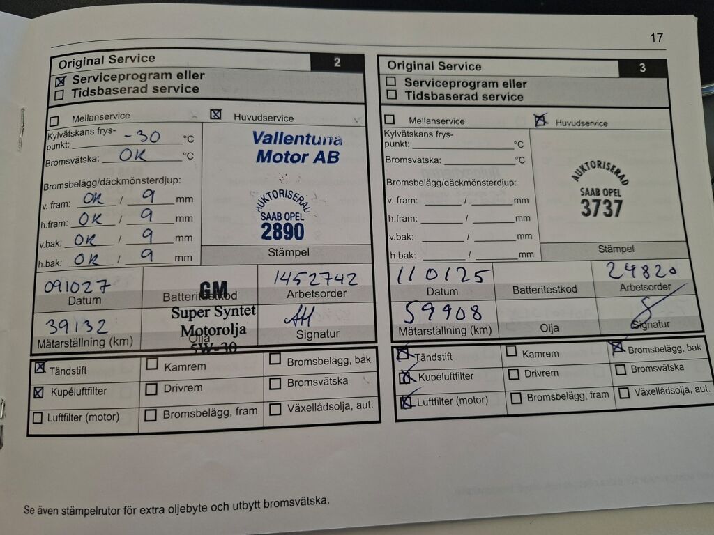 Saab 9-3 2007 Harmaa