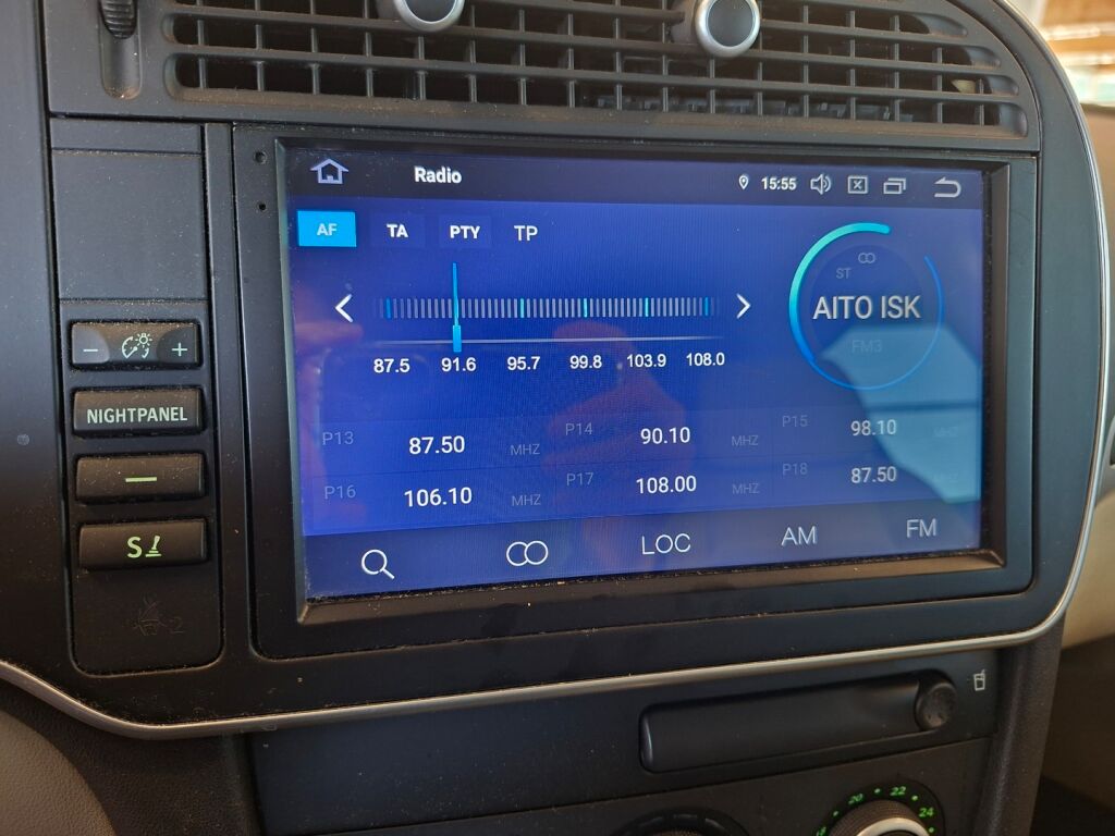 Saab 9-3 2007 Harmaa