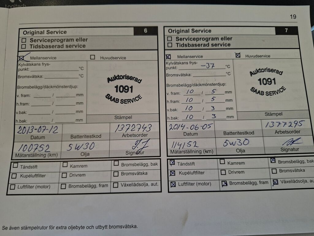 Saab 9-3 2007 Harmaa