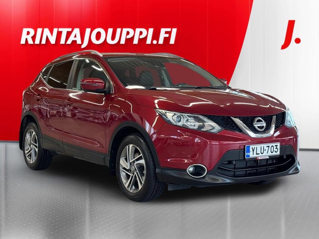 Nissan Qashqai 2015 Punainen
