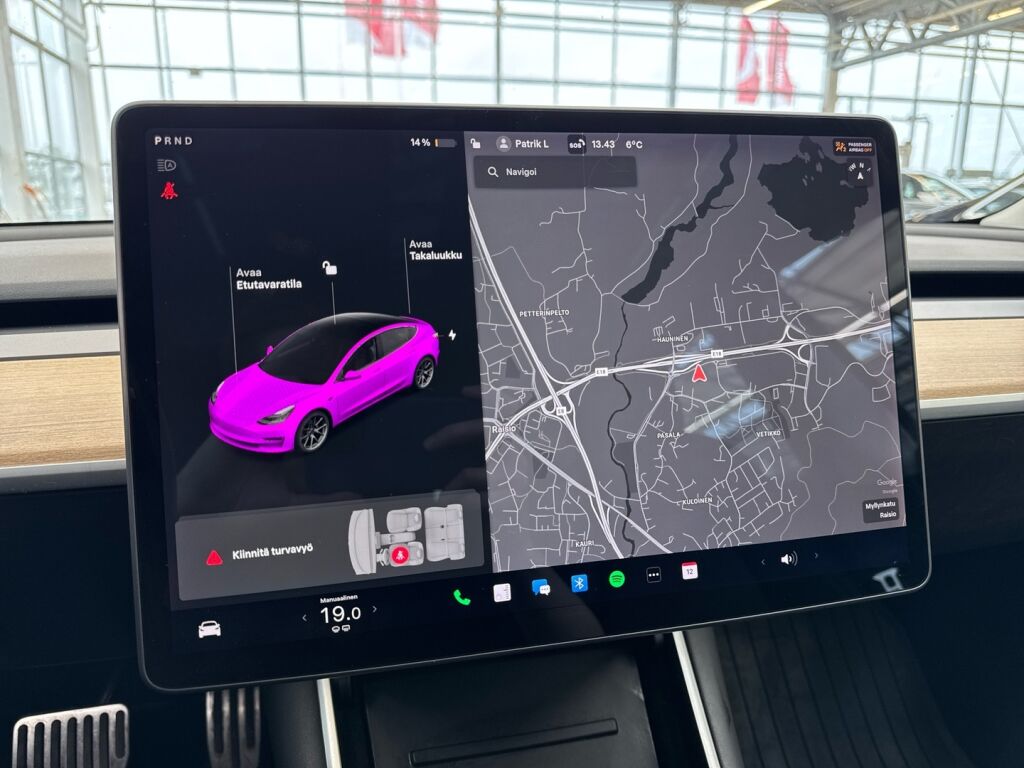 Tesla Model 3 2019 Harmaa