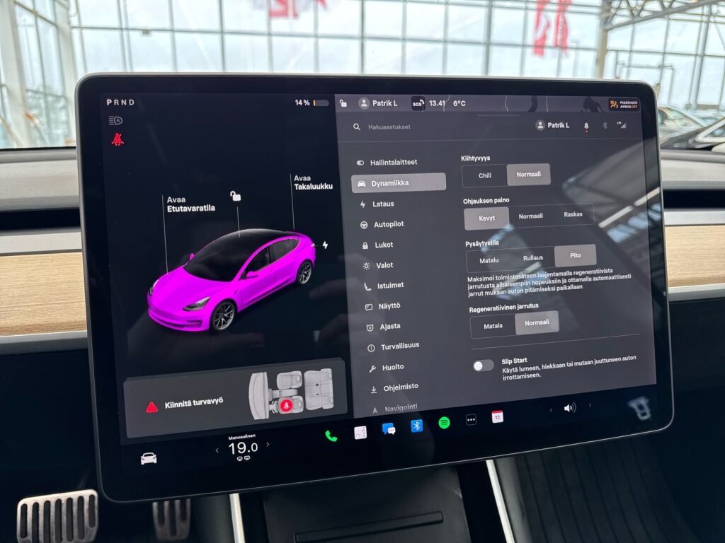 Tesla Model 3 2019 Harmaa