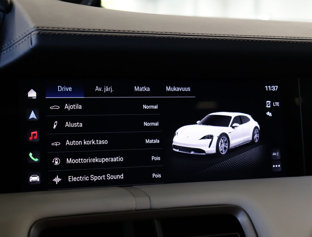 Porsche Taycan 2023 Musta