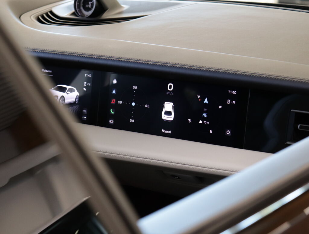 Porsche Taycan 2023 Musta