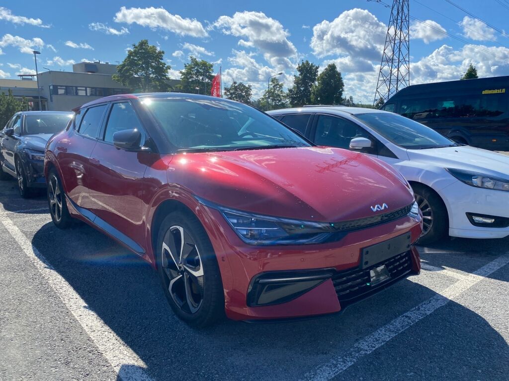 Kia EV6 2022 Punainen