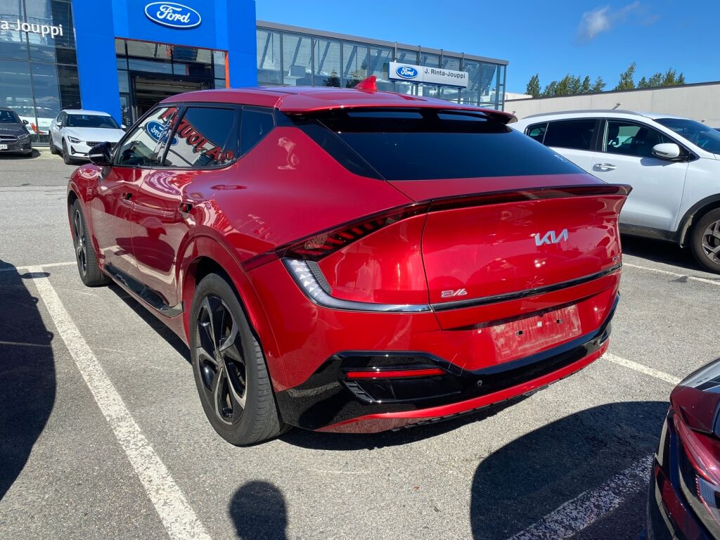 Kia EV6 2022 Punainen