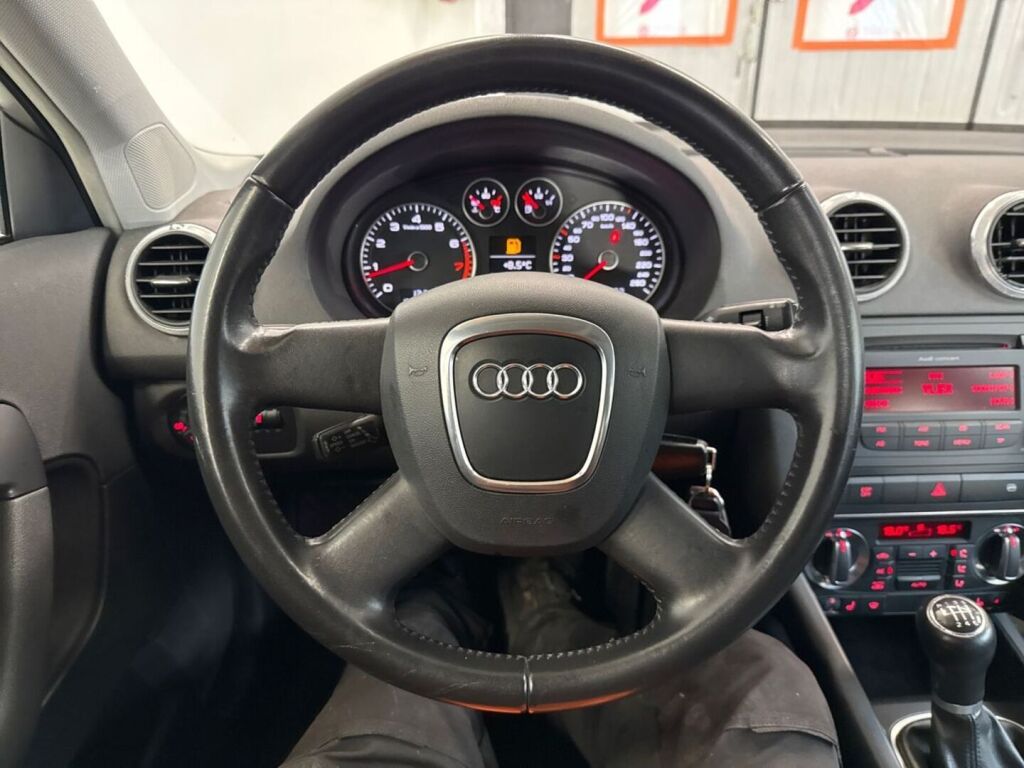 Audi A3 2008 Valkoinen