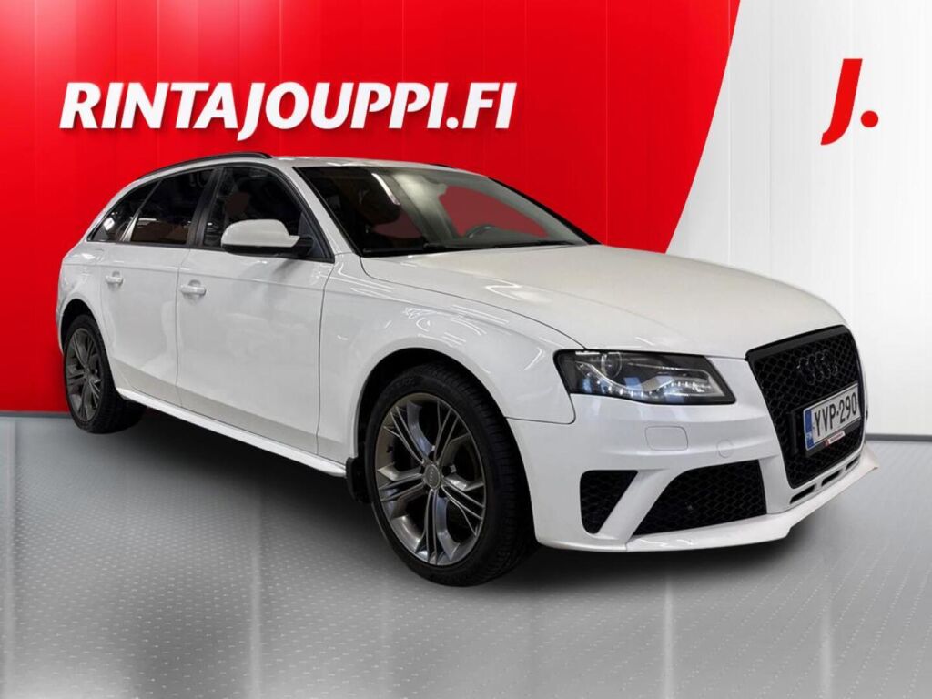 Audi A4 2010 Valkoinen