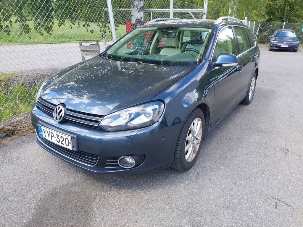 Volkswagen Golf 2009 Sininen