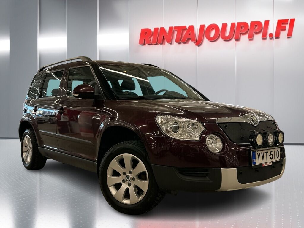 Skoda Yeti 2011 Punainen