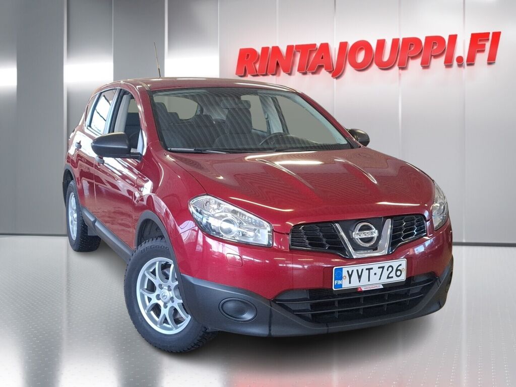 Nissan Qashqai 2010 Punainen