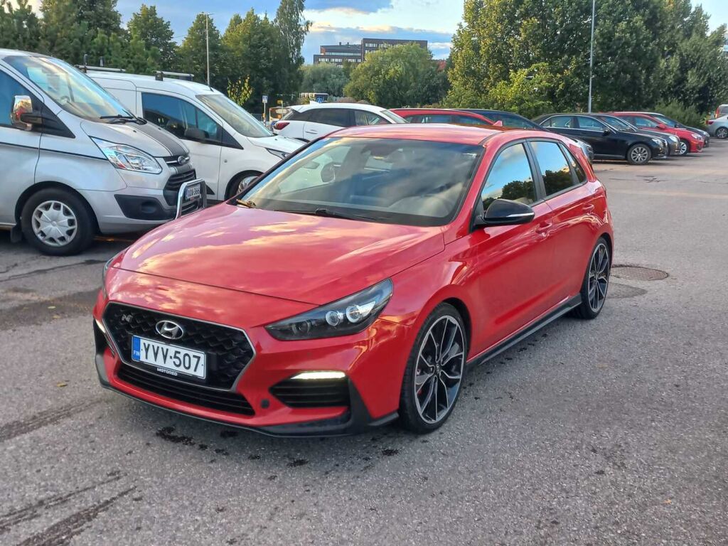 Hyundai i30 5d 2019 Punainen