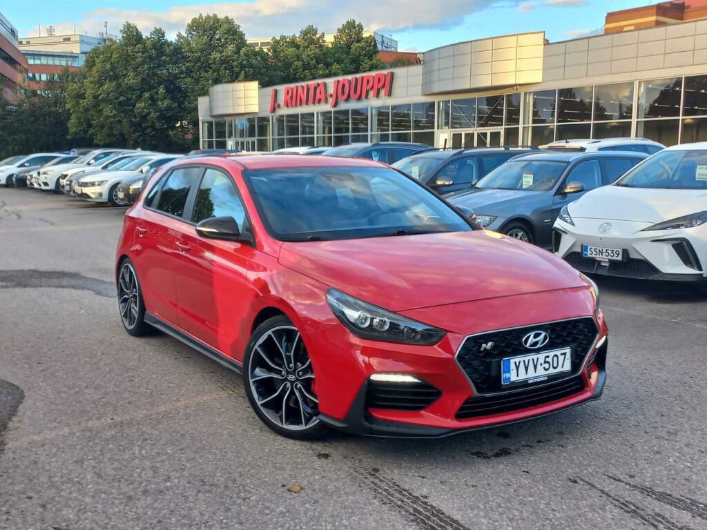 Hyundai i30 5d 2019 Punainen