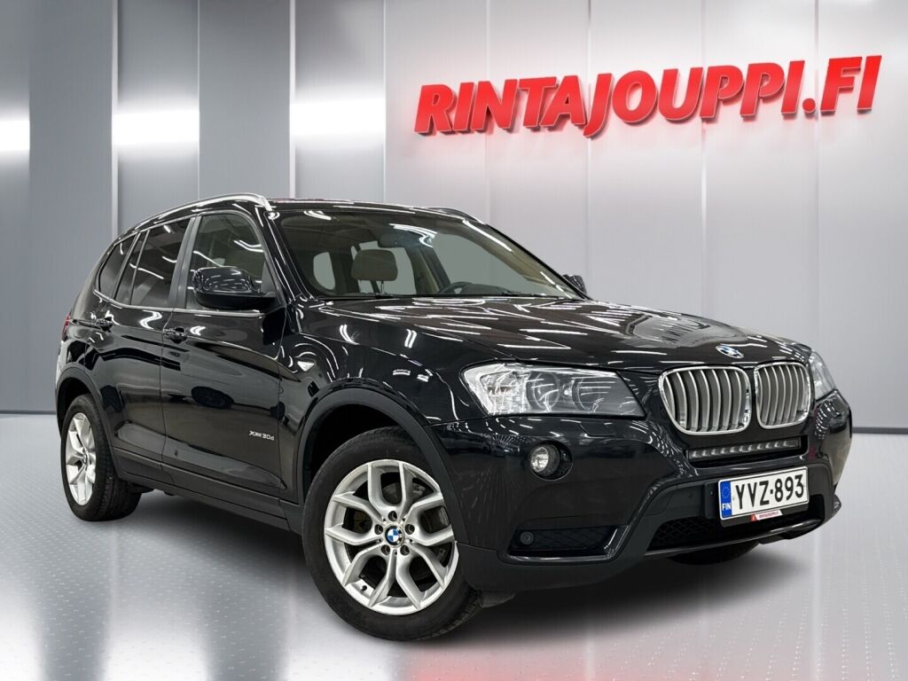 BMW X3 2013 Musta