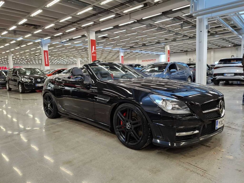 Mercedes-Benz SLK 2011 Musta