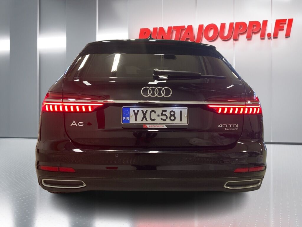 Audi A6 2020 Musta
