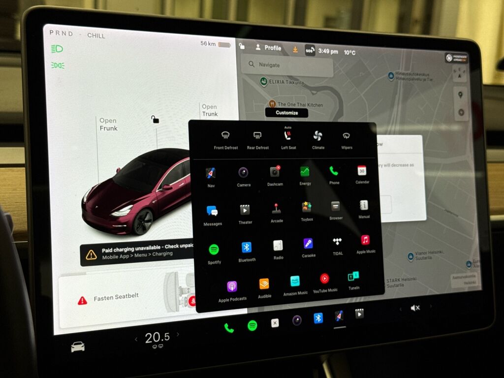 Tesla Model 3 2020 Harmaa