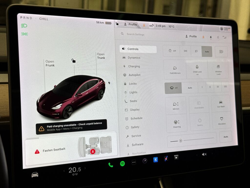 Tesla Model 3 2020 Harmaa