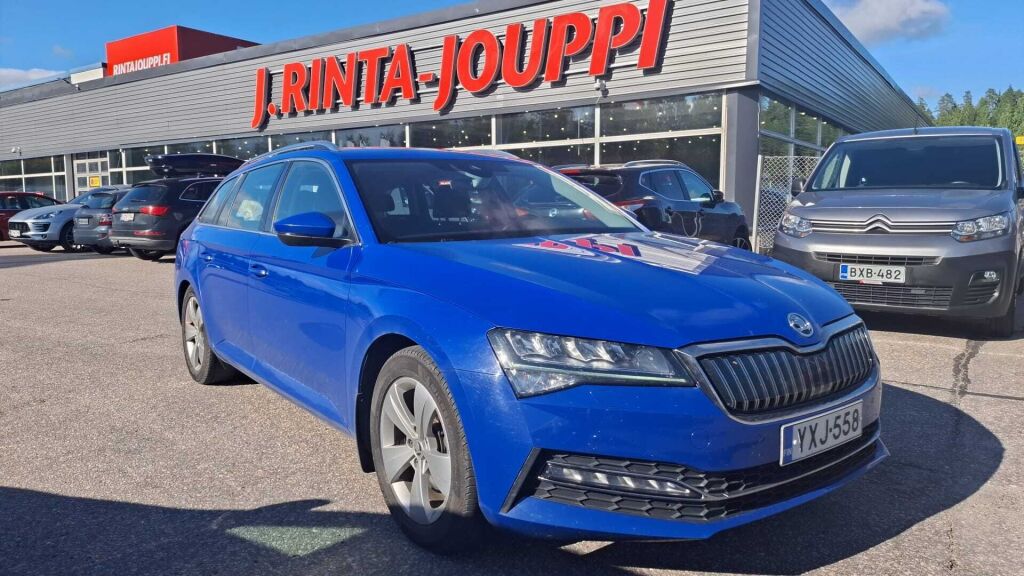Skoda Superb 2020 Sininen