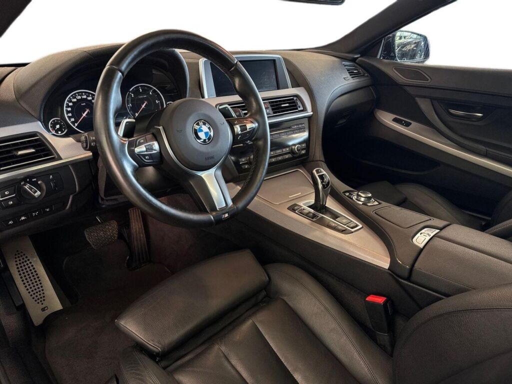 BMW 640 2014 Musta