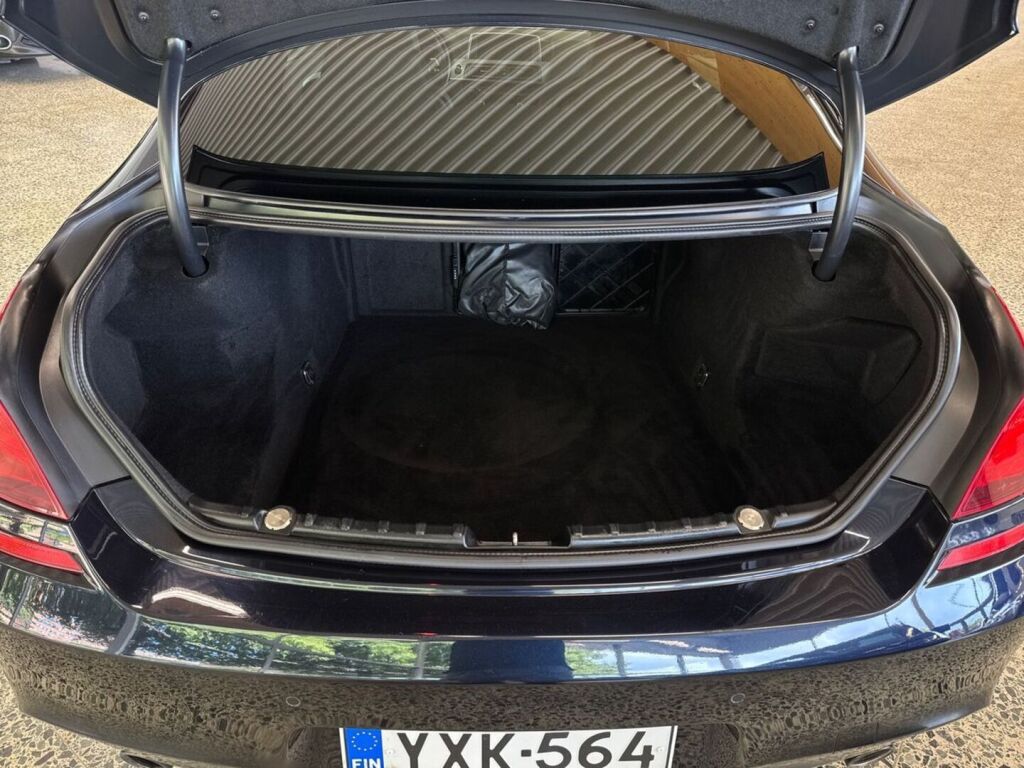 BMW 640 2014 Musta