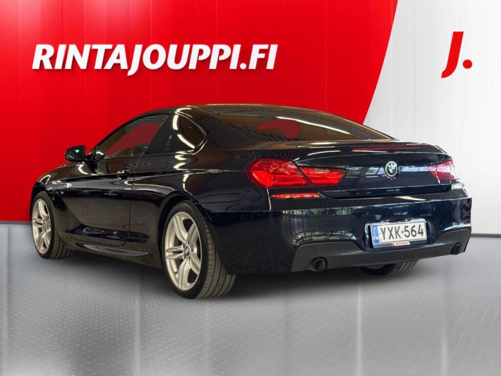 BMW 640 2014 Musta