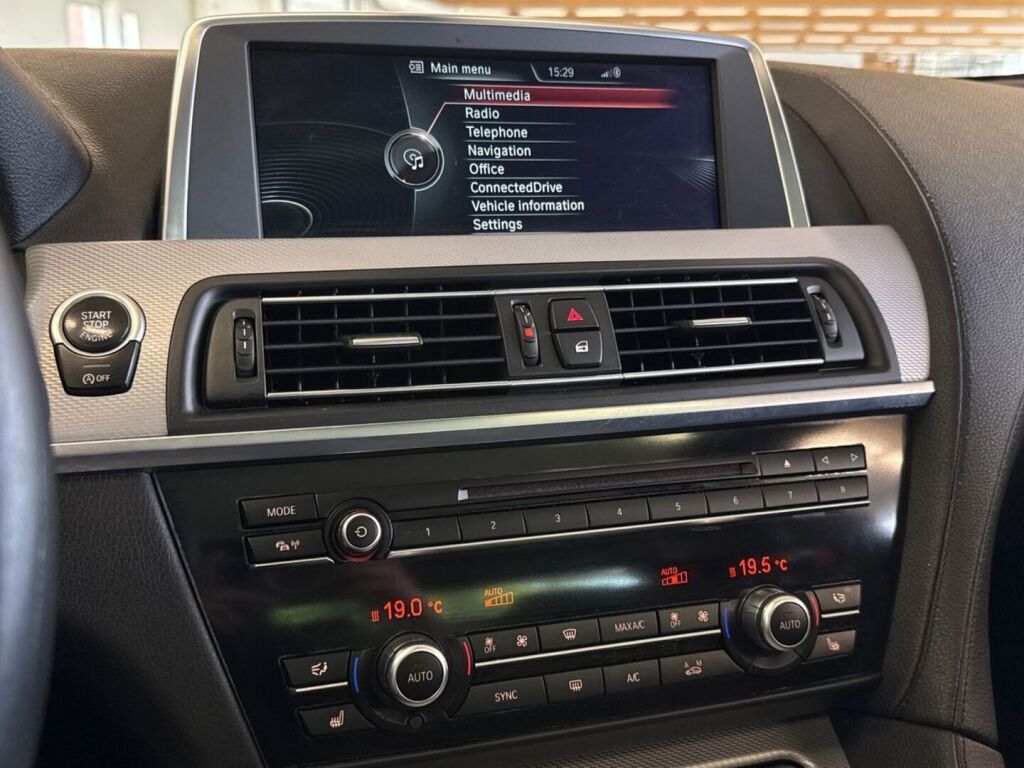 BMW 640 2014 Musta