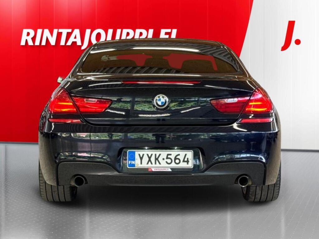 BMW 640 2014 Musta