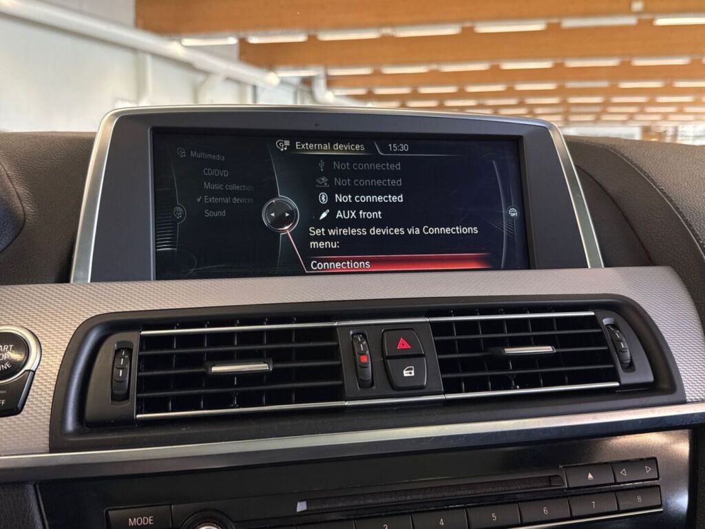 BMW 640 2014 Musta