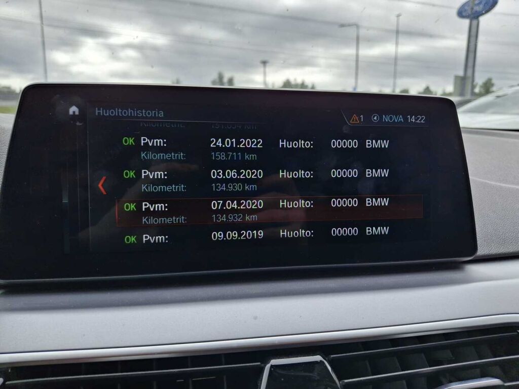 BMW 520 2017 Musta