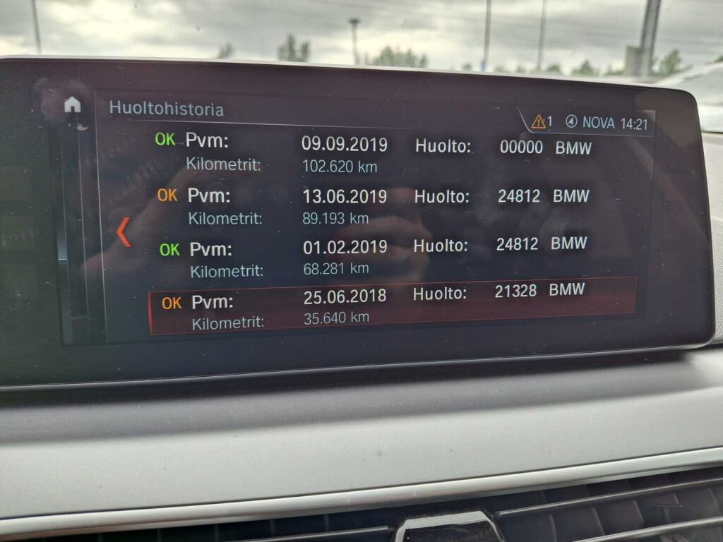 BMW 520 2017 Musta