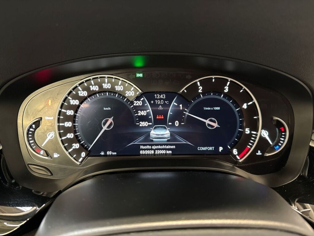 BMW 520 2017 Musta