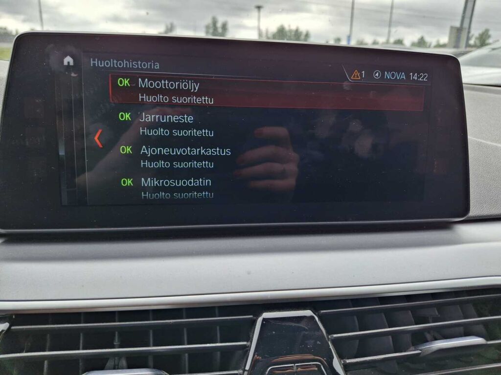 BMW 520 2017 Musta