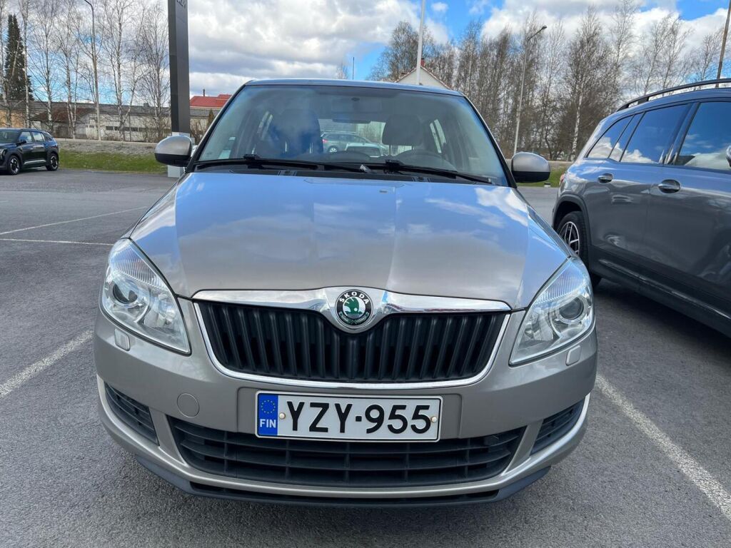 Skoda Fabia 2011 Ruskea (beige)