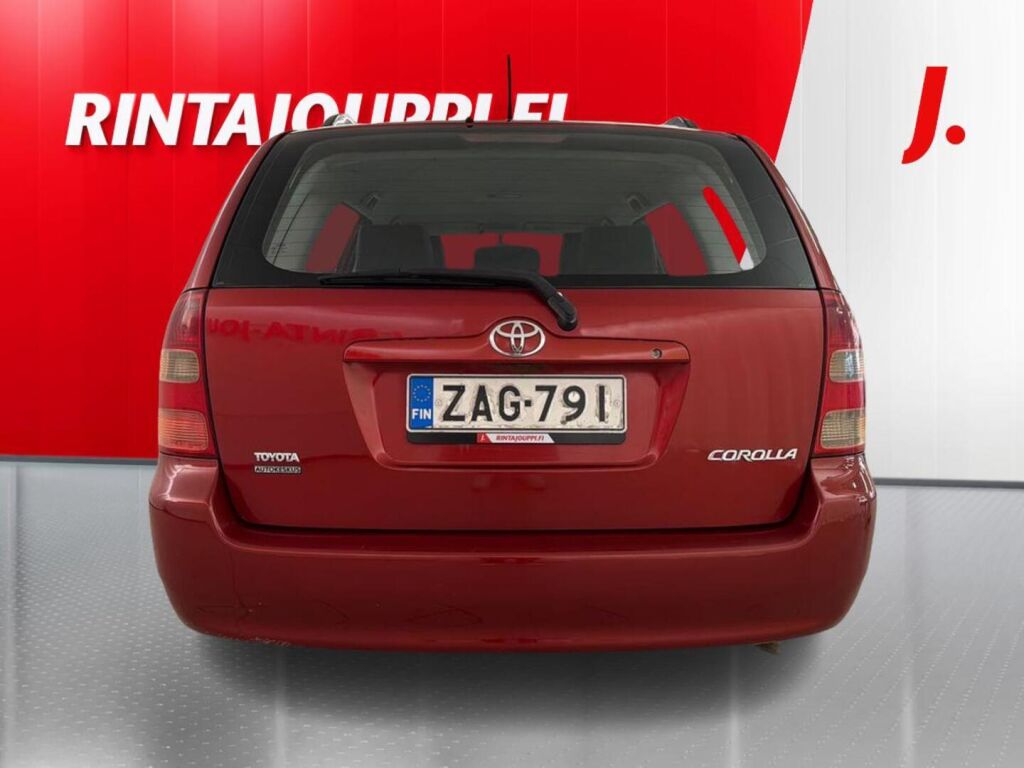 Toyota Corolla 2003 Punainen