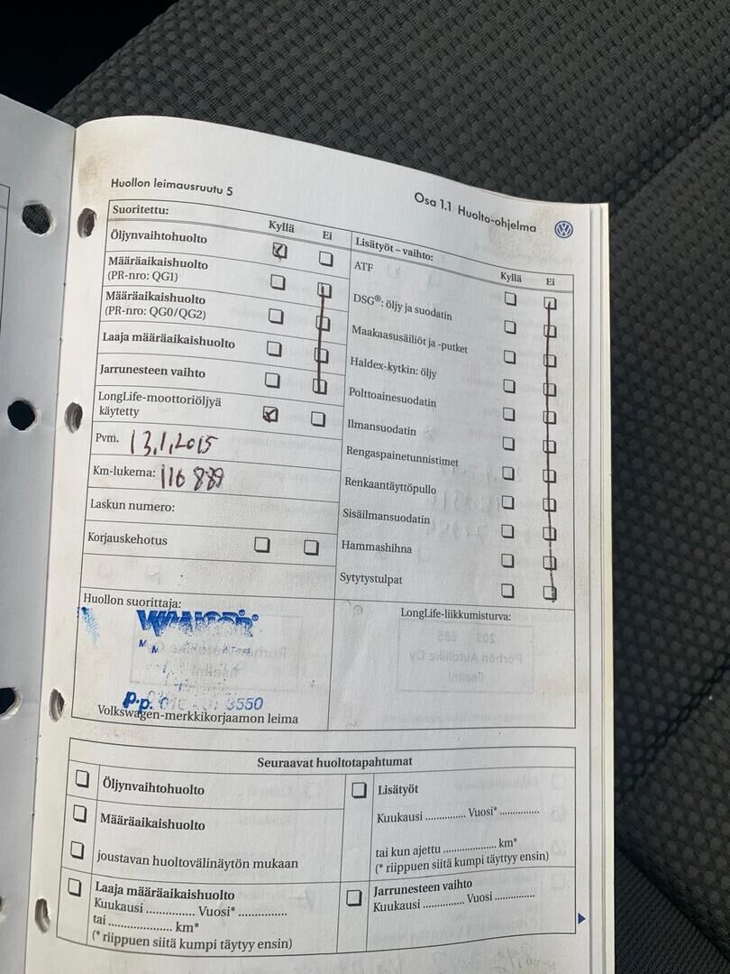 Volkswagen Golf 2008 Sininen