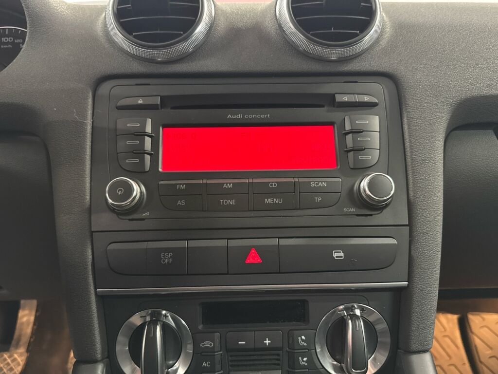 Audi A3 2008 Valkoinen