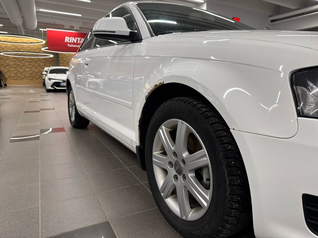 Audi A3 2008 Valkoinen