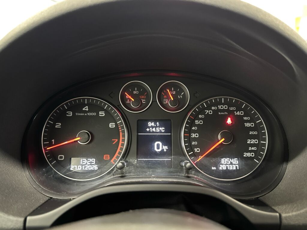 Audi A3 2008 Valkoinen