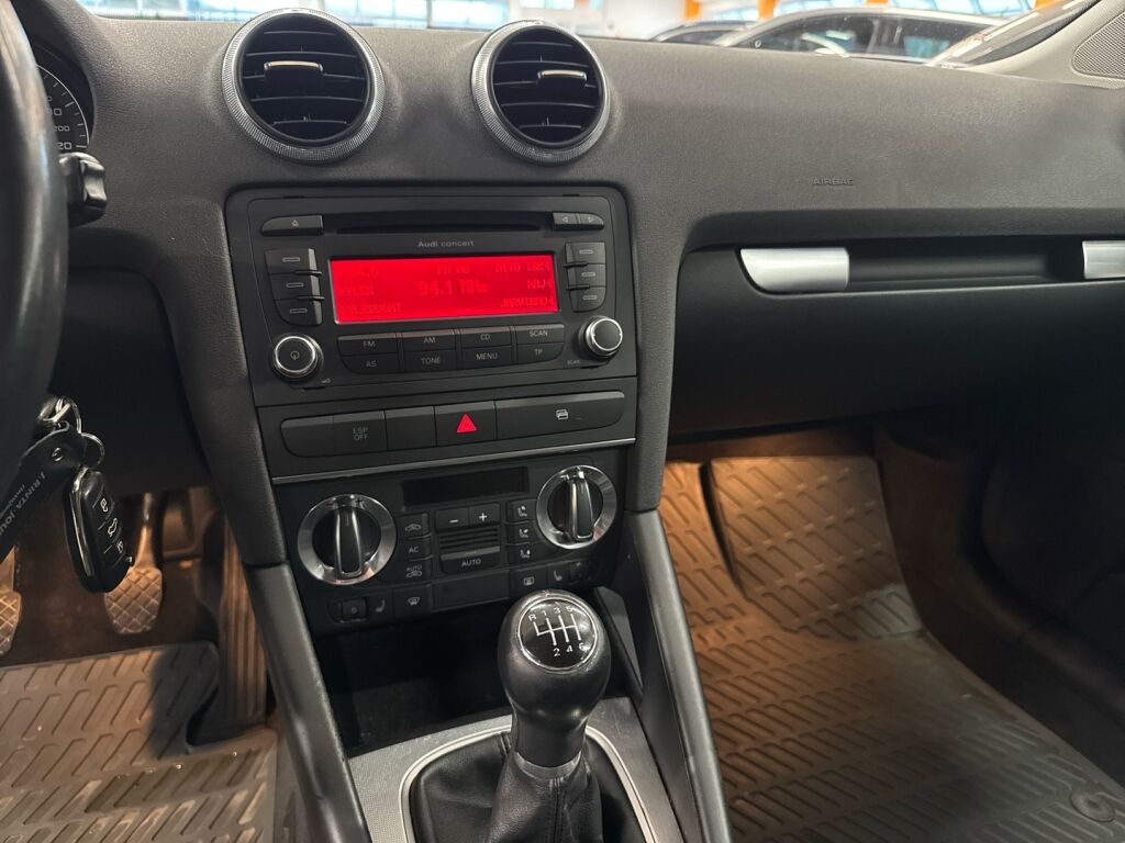 Audi A3 2008 Valkoinen